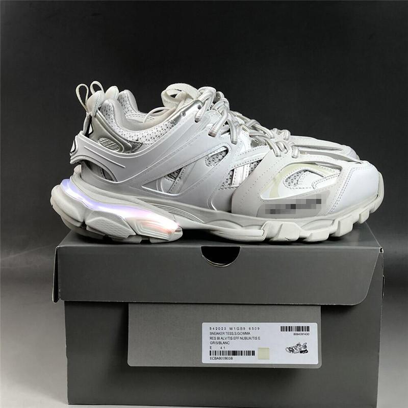 PK God Balencia Track Trainer LED Grey retail version ready to ship